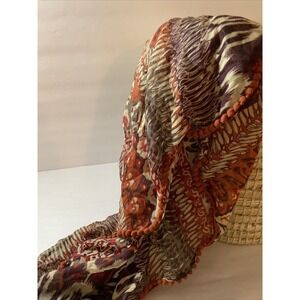 Infinity Fashion Scarves Women's Fashion Scarves Accessories -Burgundy Brown